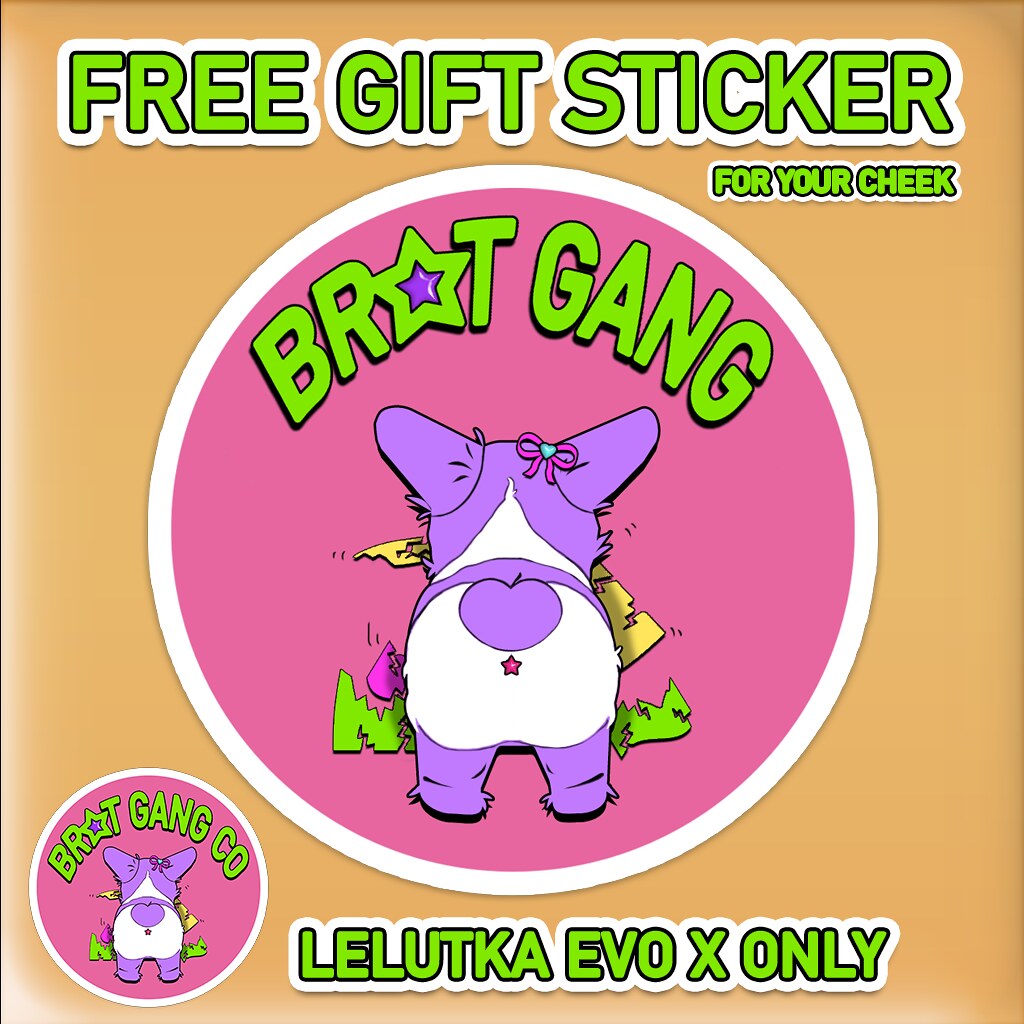 BGC – Brat Gang Sticker (Free Gift)