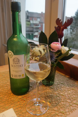 Halbtrockener Chardonnay der Marke Sontino® BioVegan