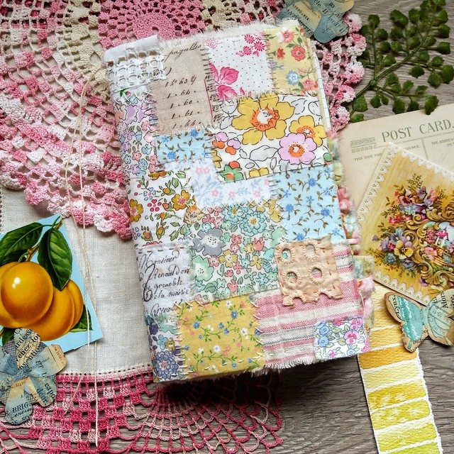 Sunny - Cheery Patchwork Journal