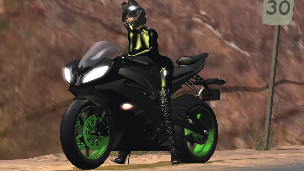 Kitty Rider Kitty Rider | Attire credits ♥ Wearing: Ives - Luna skin (Sn… | Flickr