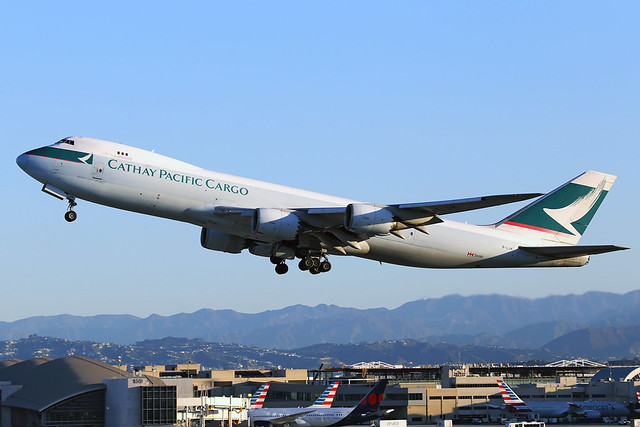 Cathay Pacific Cargo  Boeing 747-867(F) B-LJK