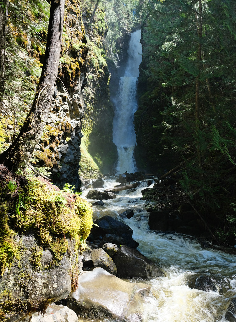 Triple Decker Falls, Wells Gray Provincial Park, BC, Canada
