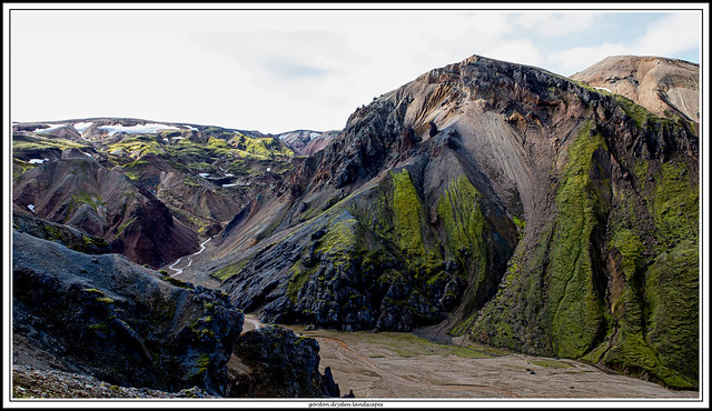 the amazing landscape of Landmannalaugar