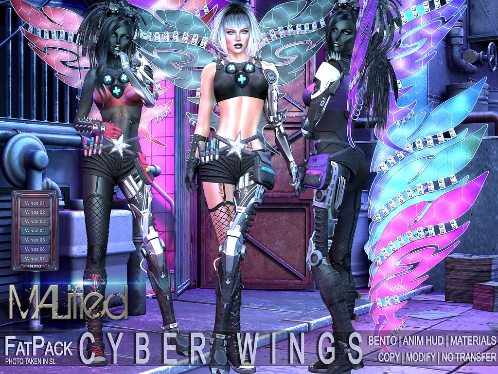 MALified – Cyber Wings – FATPACK