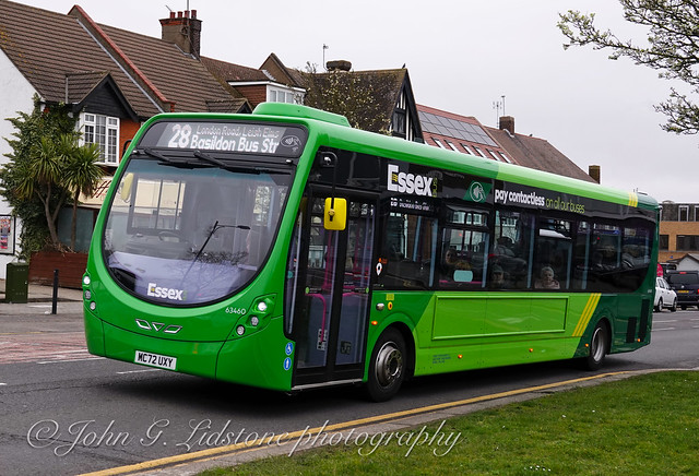 New First Bus, First Essex (Hadleigh) Wright StreetLite 63460, MC72 UXY
