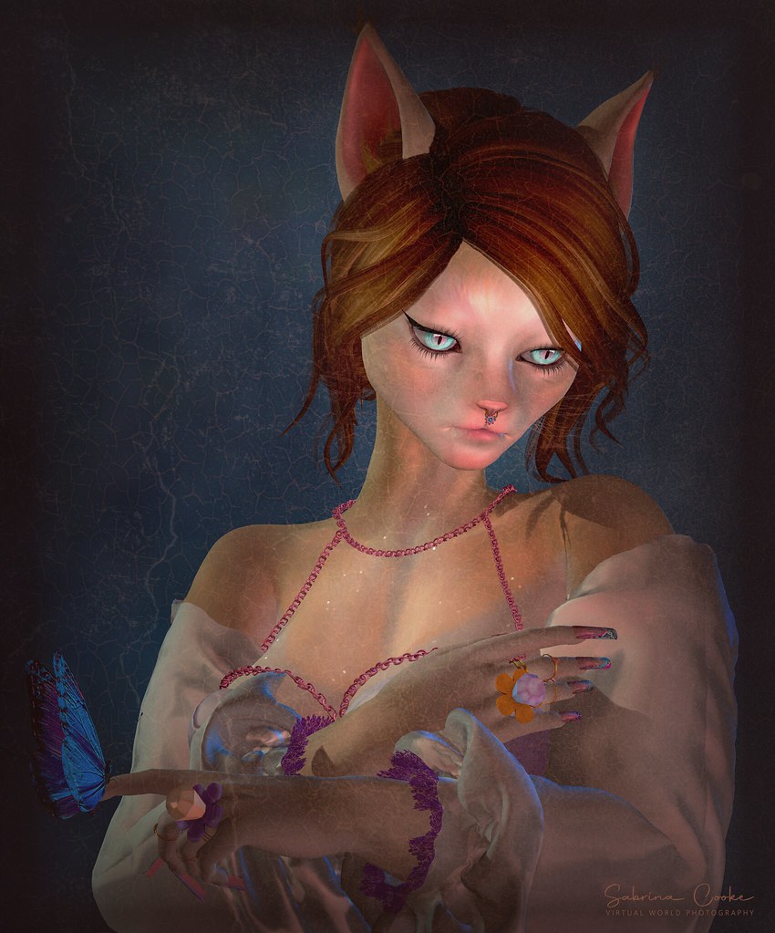 Portrait Of A (Cat) Lady
