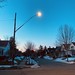 Bancroft Neighborhood at Twilight