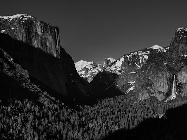 Yosemite Valley from Tunnel View, March 27, 2023