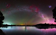 Summer Milky Way at Harvey Dam, Western Australia