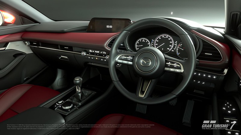 Mazda3 X Burgundy Selection '19 Cockpit