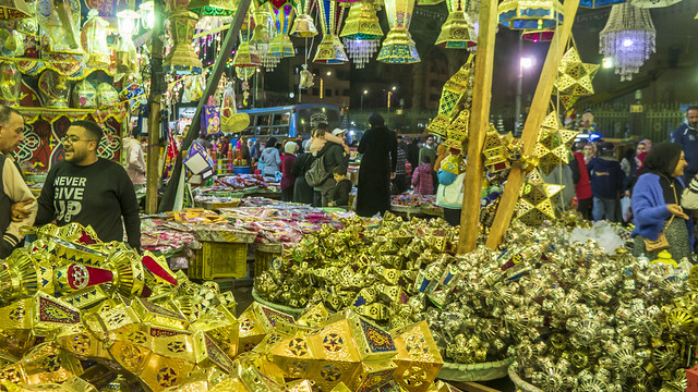 Inside Cairo's Ramadan Lanterns at El-Sayeda Zeinab