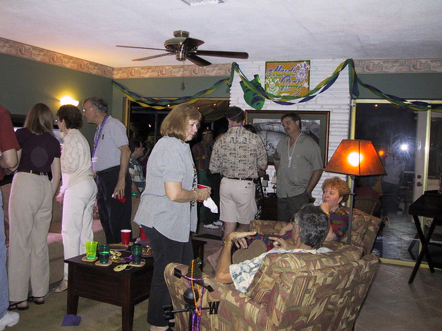 2001-02-24 Mardi Gras Party