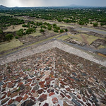Pyramid Of The Sun / Teotihuacán Pyramid Of The Sun at Teotihuacán in Mexico