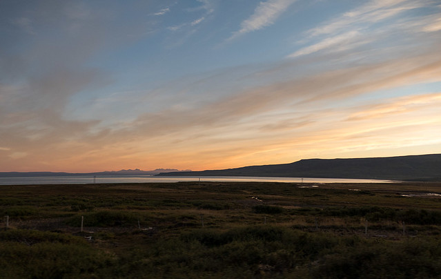 Sunset at Hvammsfjörður