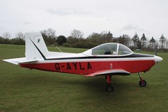 G-AYLA Victa Airtourer T.2 [524] Popham 050512