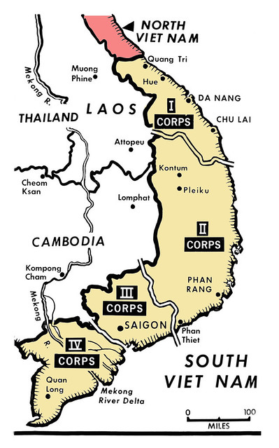 South Vietnam Map