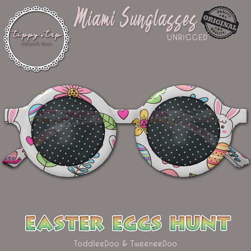 .Tippy.Tap. Miami Sunglasses - Easter Edition