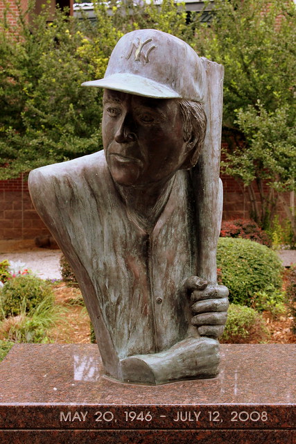 Bobby Murcer Sculpture - OKC Bricktown Ballpark