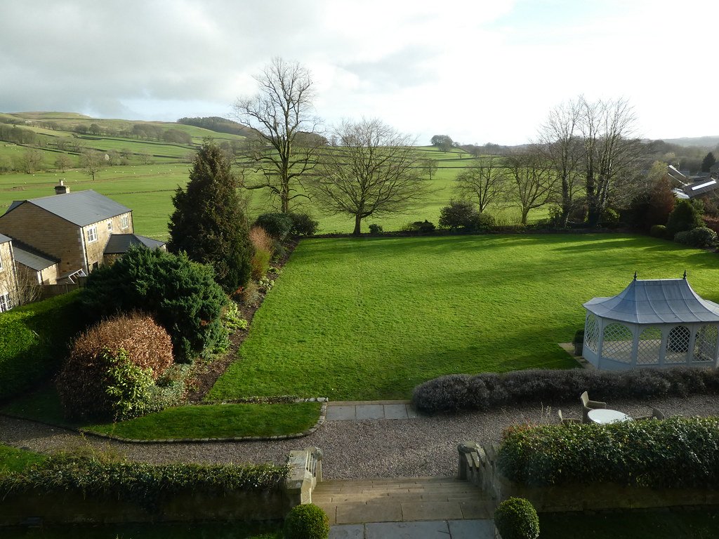 View from bedroom window Falcon Manor, Settle