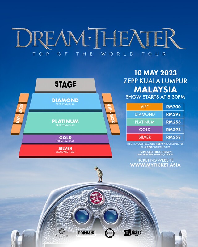 Dream Theater Bakal Gegarkan Kuala Lumpur Dan Singapura