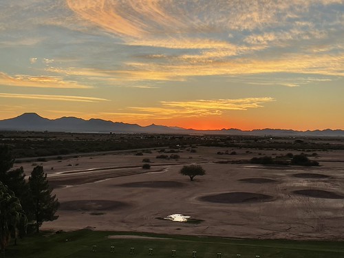 A decidedly copper hue to the sunset in southern Arizona where almost 2/3 of total US copper production has historically been sourced by Sprott Global Research - site visits,