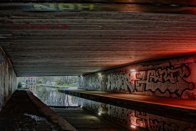 Canal Bridge Graffiti