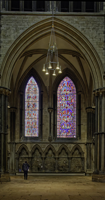 Lincoln Cathedral - South Nave stained glass