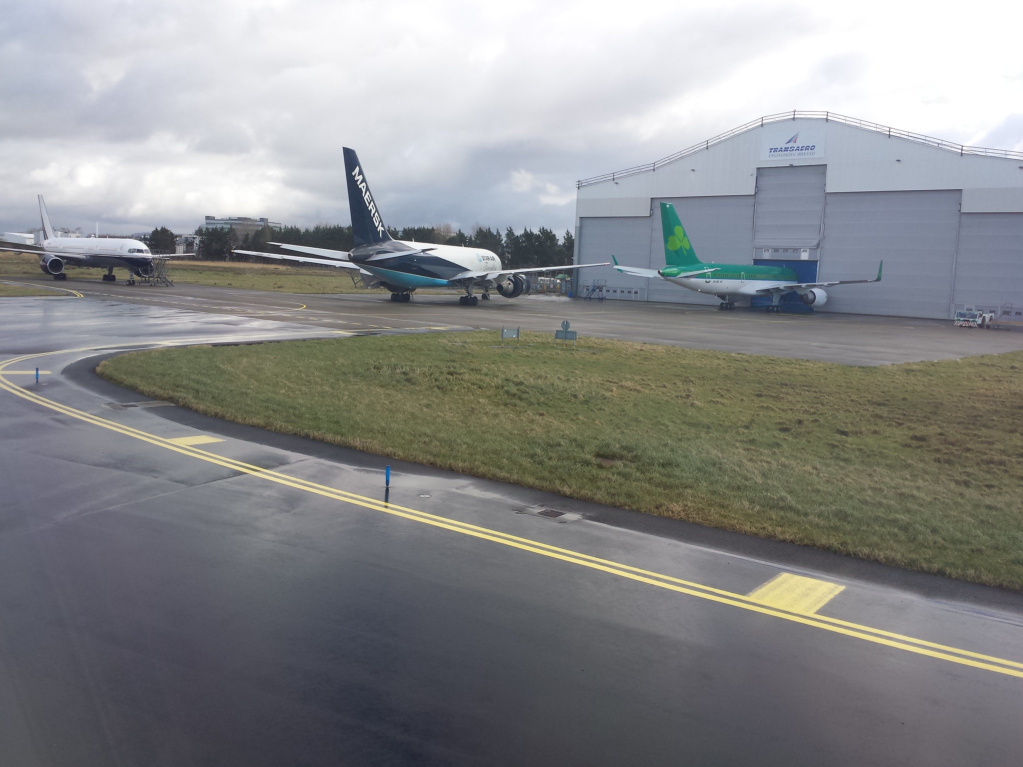 Taxiing at Shannon