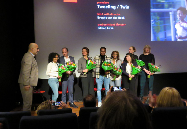 Celebrating the world premiere of the movie Twin (Tweeling)