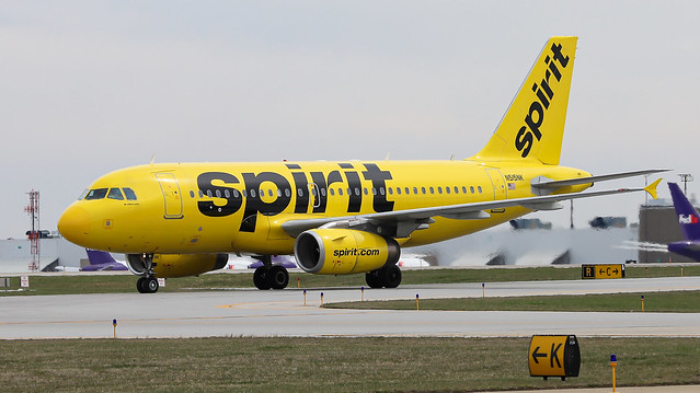 Spirit N515NK - Indianapolis International Airport