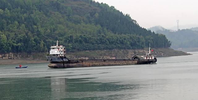 China - Jangtse - Frachtschiff