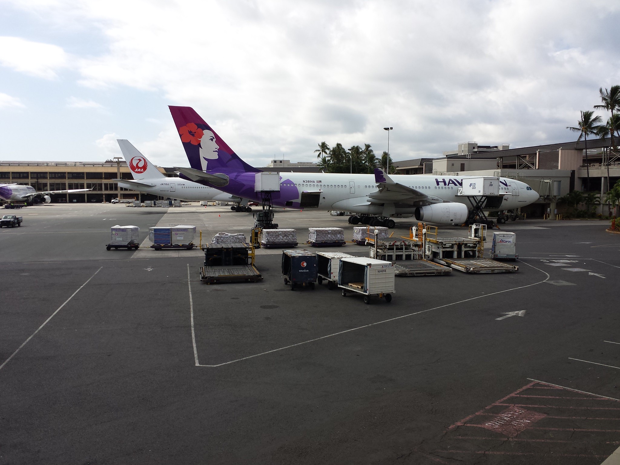 The view at Honolulu airport