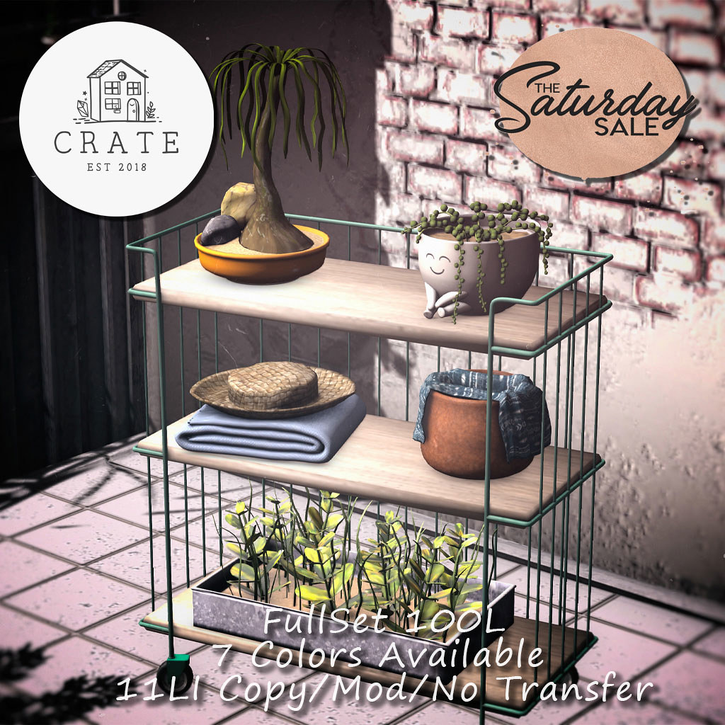 crate Patio Plant Set for The Saturday Sale!