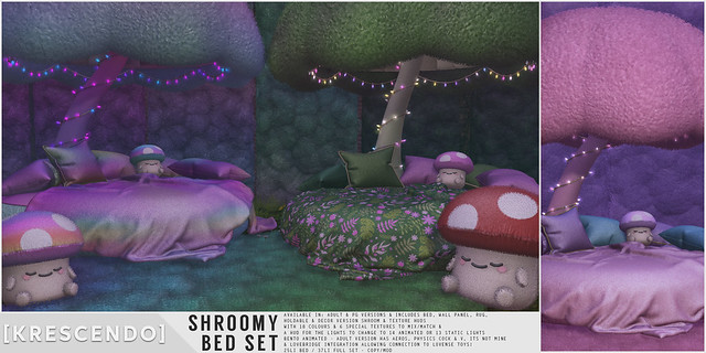 [Kres] Shroomy Bed Set