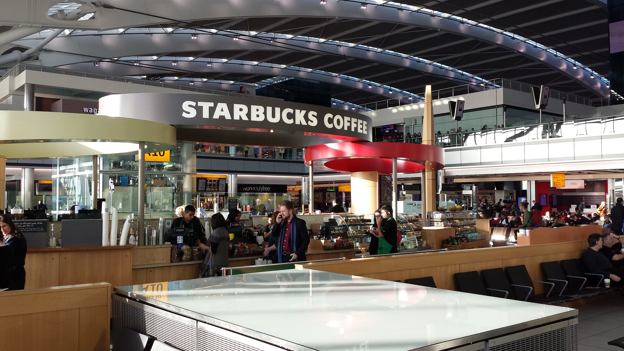 Starbucks at Heathrow T5