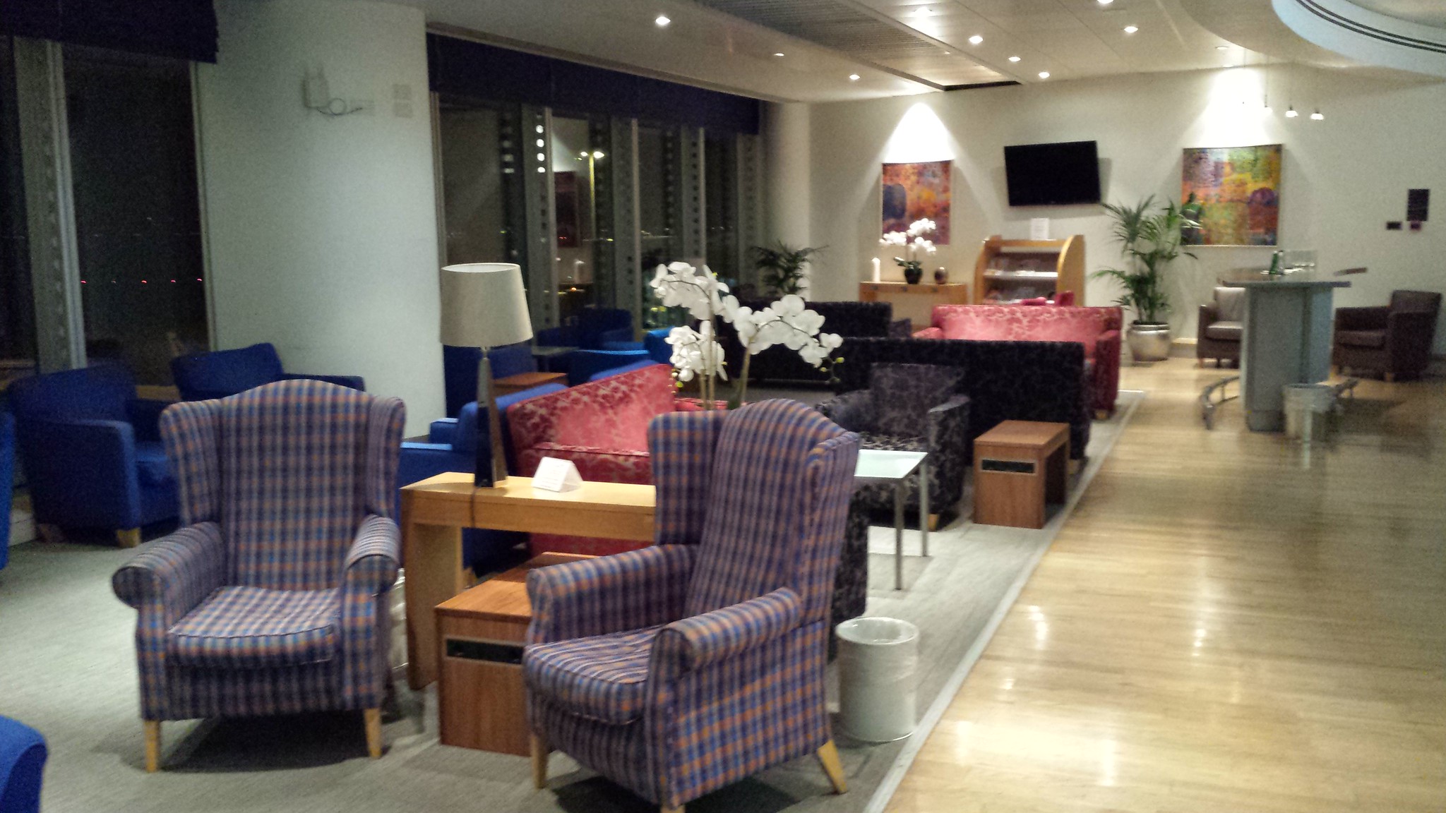 The BA Lounge at Manchester Airport T3