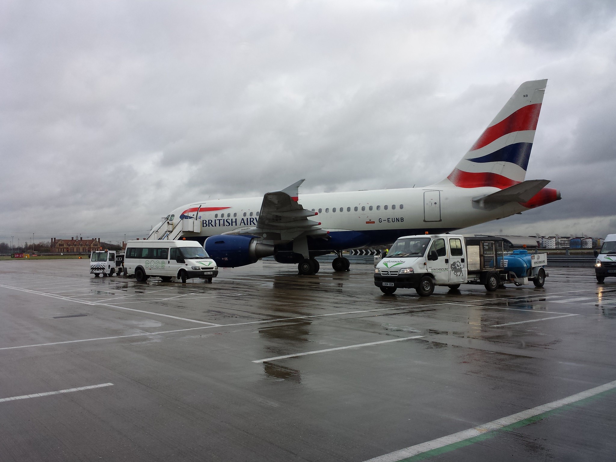 The BA A318 that would take me to New York JFK