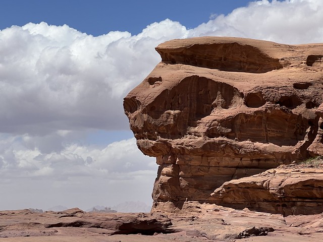 Lion's Rock en la región de Tabuk (Arabia Saudí)