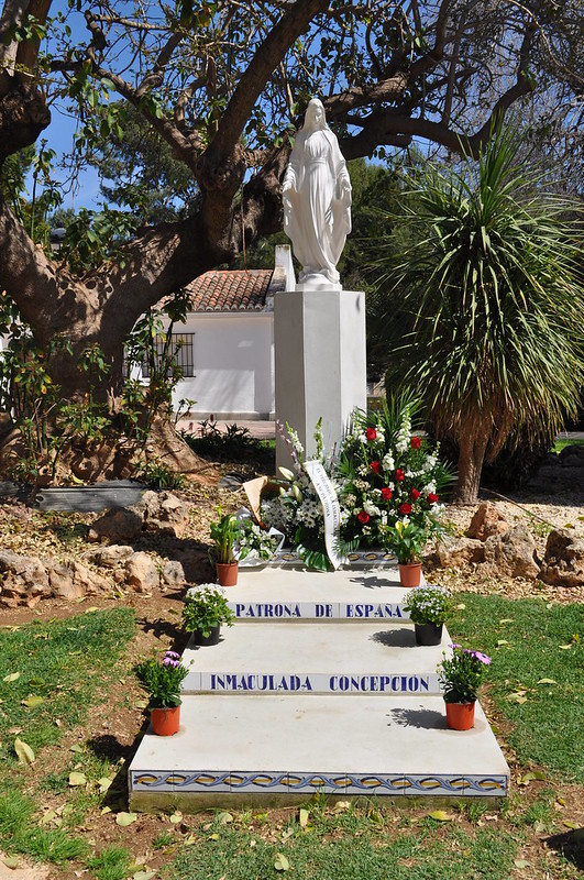 Inauguración monumento a la Inmaculada Concepción Patrona de España