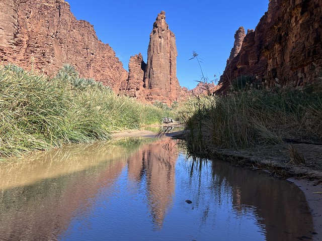 Wadi al Disah en Arabia Saudí