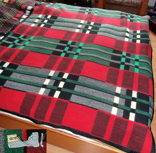 vintage retro blankets dekens wolldecken