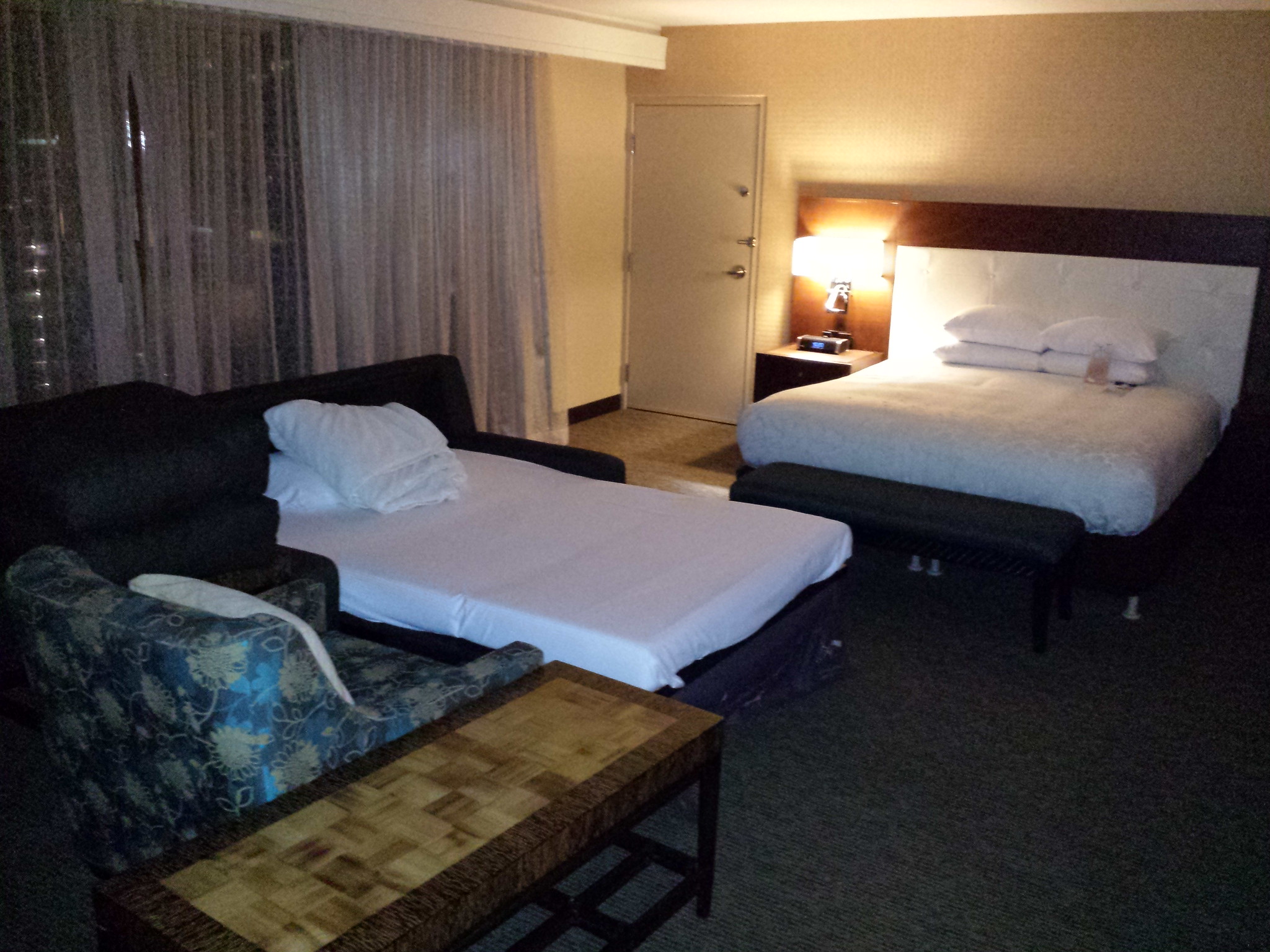My suite at the Alana Doubletree in Honolulu
