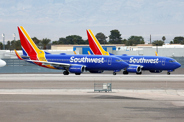 Southwest Airlines | Boeing 737-700 | N247WN | Las Vegas Harry Reid