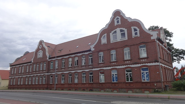 1902 Herzberg/E. repräsentatives Wohnhaus und Laboratorium der Chemischen Fabrik Alwin Nieske B101 Dresdener Straße 2-4 in 04916
