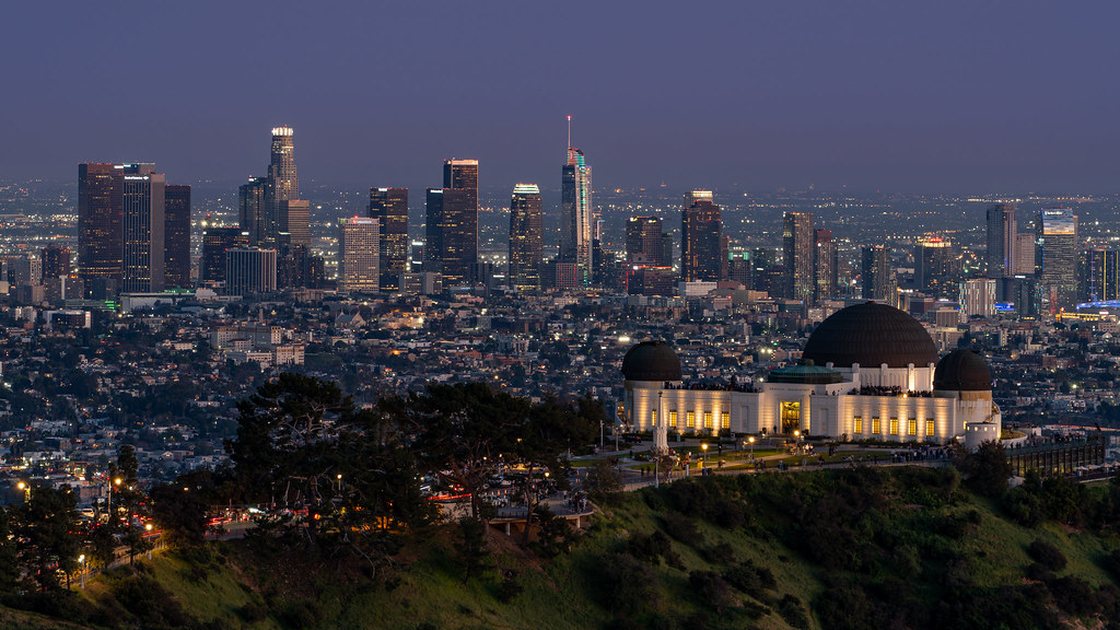 Griffith Observatory and DTLA