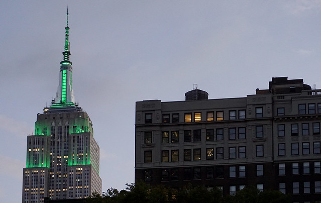 Empire State Building - view from Bryant Park, Manhattan