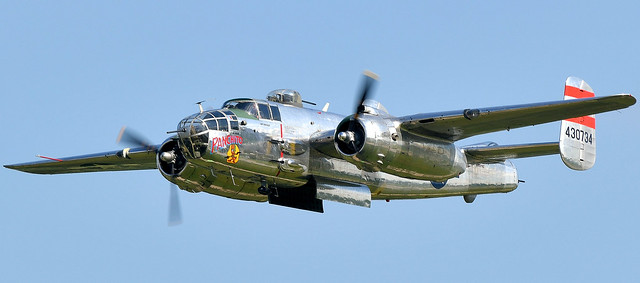 North American B-25 Mitchell  Bomber 430734 N9079Z  44-30734 USAAF & USAF  Panchito