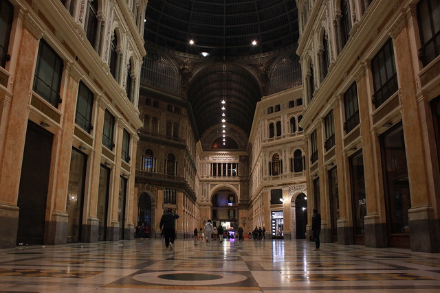Galleria Umberto I at Night