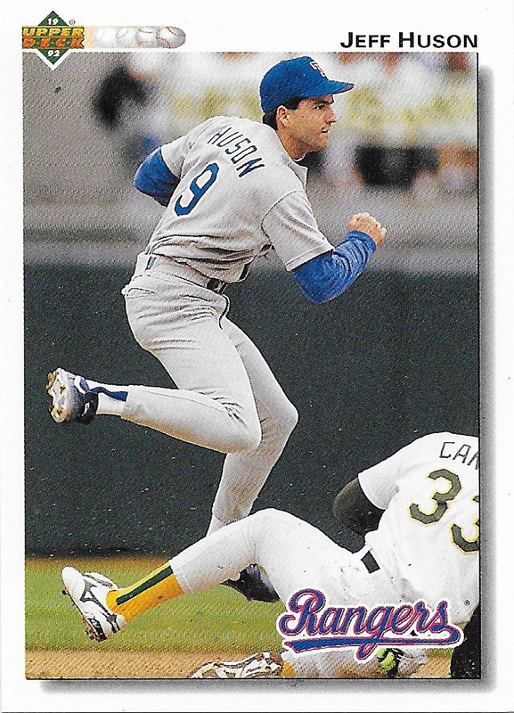 Canseco, Jose - 1992 Upper Deck #196 (cameo with Jeff Huson)