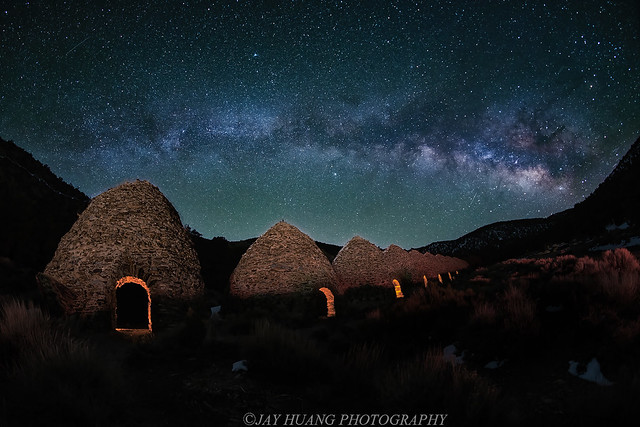 Milky Way Over Kilns